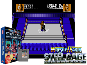 WWF WrestleMania - Steel Cage Challenge (U) [T+Spa_PaladinKnights] Cover